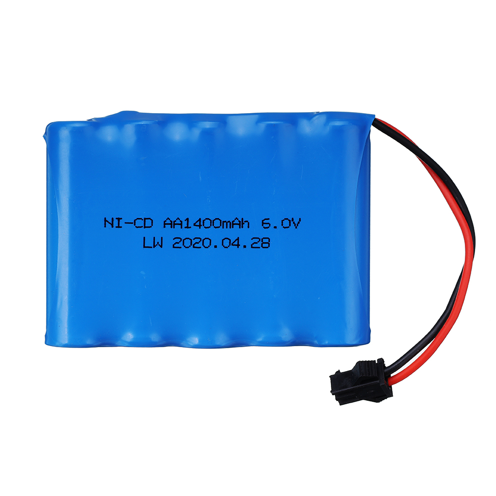 แบตเตอรี่ NiCd 6V 1400mAh สำหร - Rc Hobby Trucks บทวิจารณ์และราคา