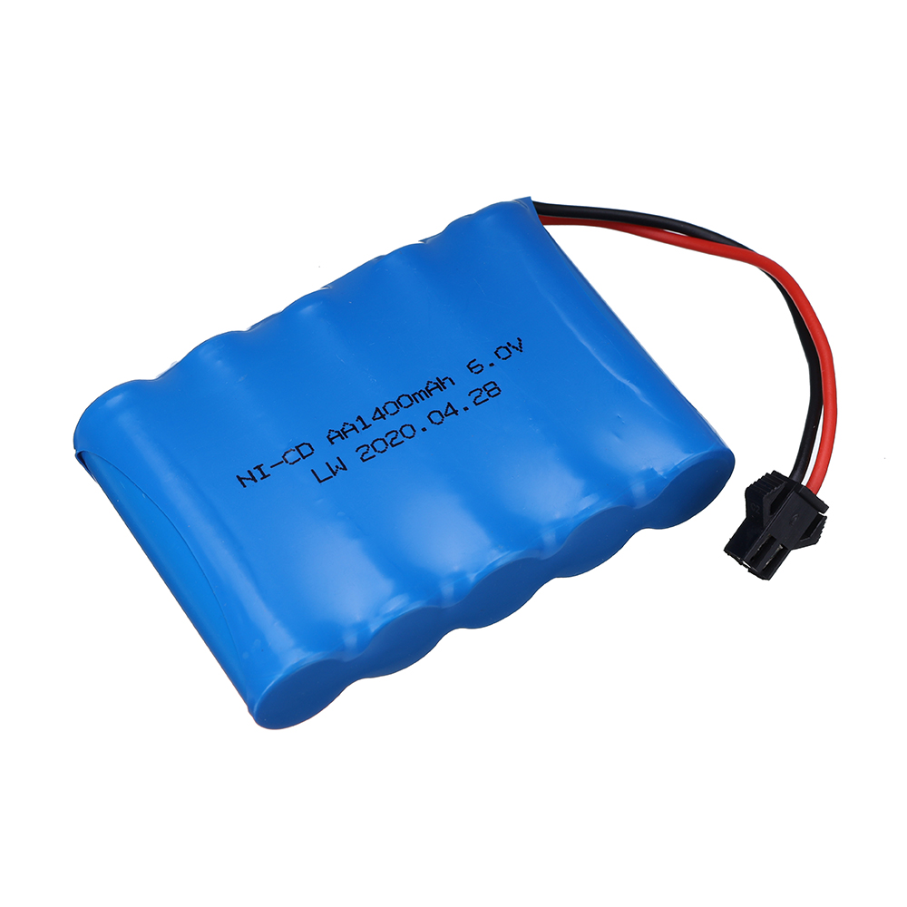แบตเตอรี่ NiCd 6V 1400mAh สำหร - Rc Hobby Trucks บทวิจารณ์และราคา