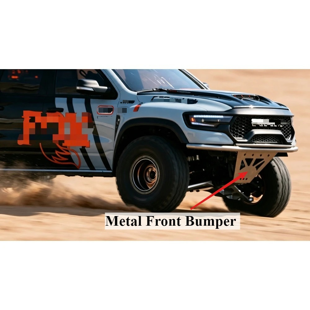 กันชนหน้าโลหะสำหรับรถ RC ขนาด  - Ram 1500 Rc Hobby บทวิจารณ์และราคา