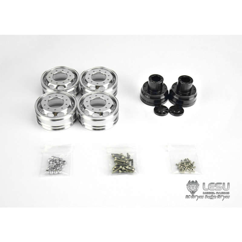 LESU1/14 ล้อหลังรถบรรทุก อลูมิ - Rc Excavator Hydraulic บทวิจารณ์และราคา